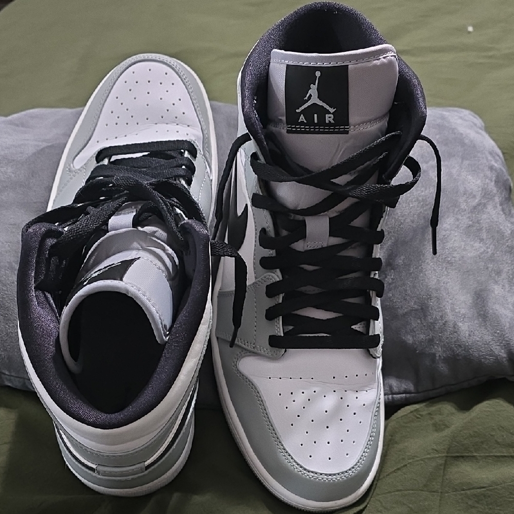 Nike Black and Gray Sneakers with Classic Design